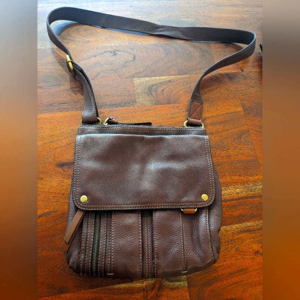 Fossil Morgan Crossbody Bag, espresso
